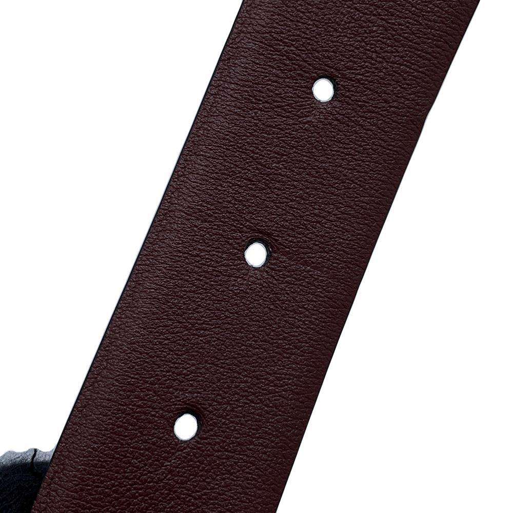 CHANEL CC Logo Belt Size 80 BlackA73462 Leather