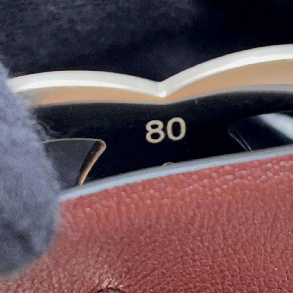 CHANEL CC Logo Belt Size 80 BlackA73462 Leather
