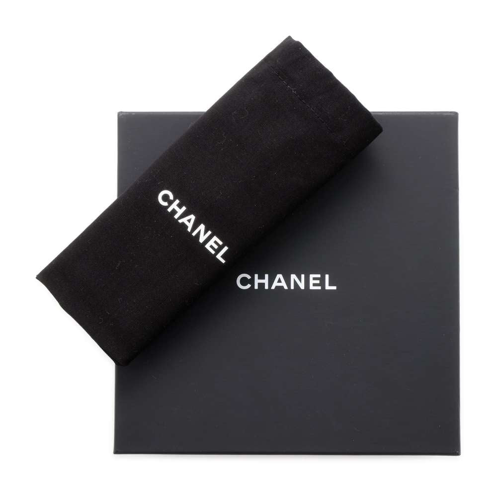 CHANEL CC Logo Belt Size 80 BlackA73462 Leather