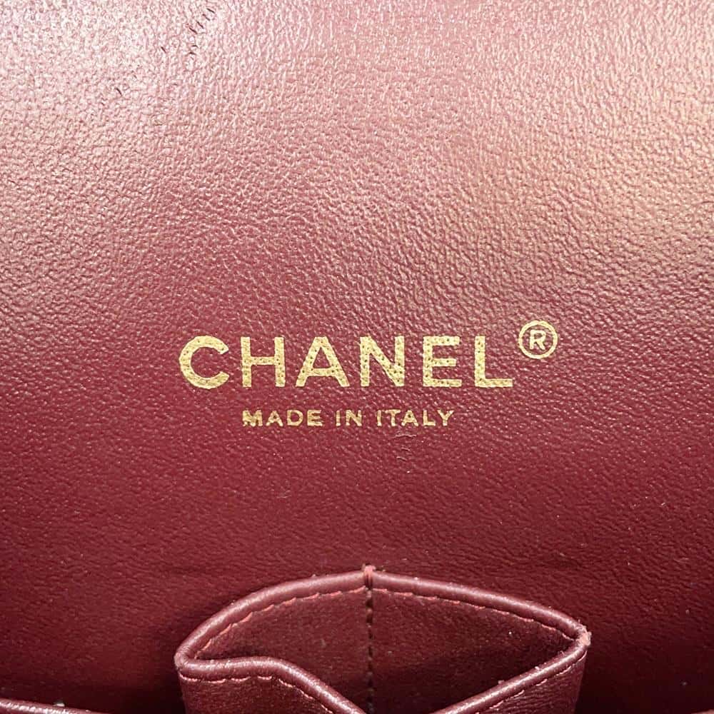CHANEL Jumbo Matelasse W Flap ChainShoulder Bag BlackA58601 Caviar Leather Size 34