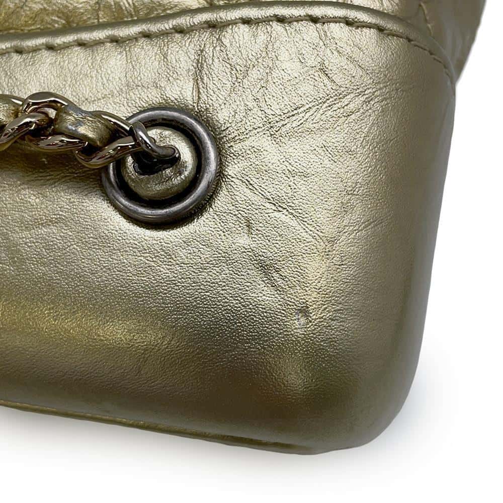 CHANEL Gabrielle de CHANEL Backpack GoldA94485 Leather Size Small