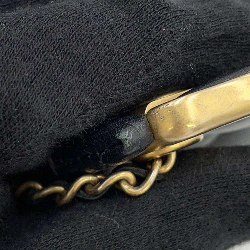 CHANEL Matelasse Chain wallet BlackAP2271 Lambskin