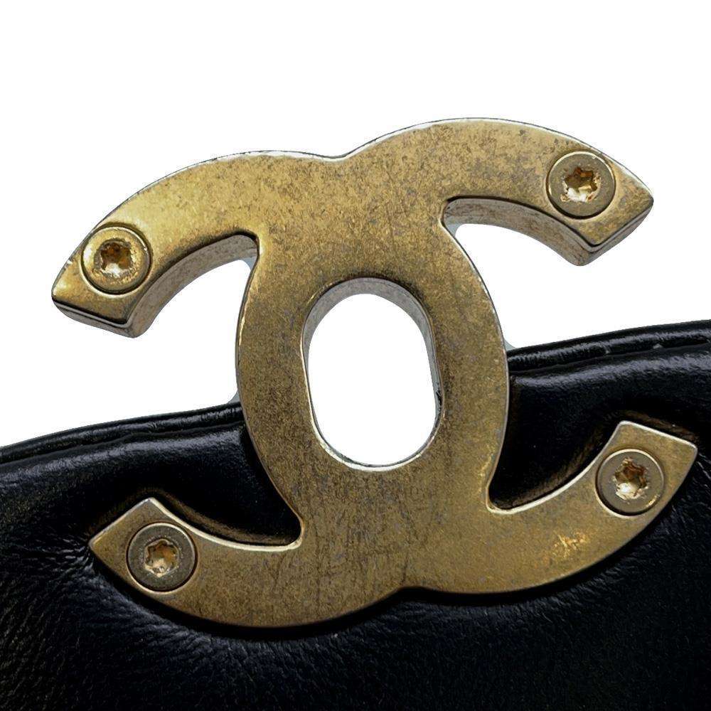 CHANEL Flap Bag BlackAS3205 Lambskin Size Mini