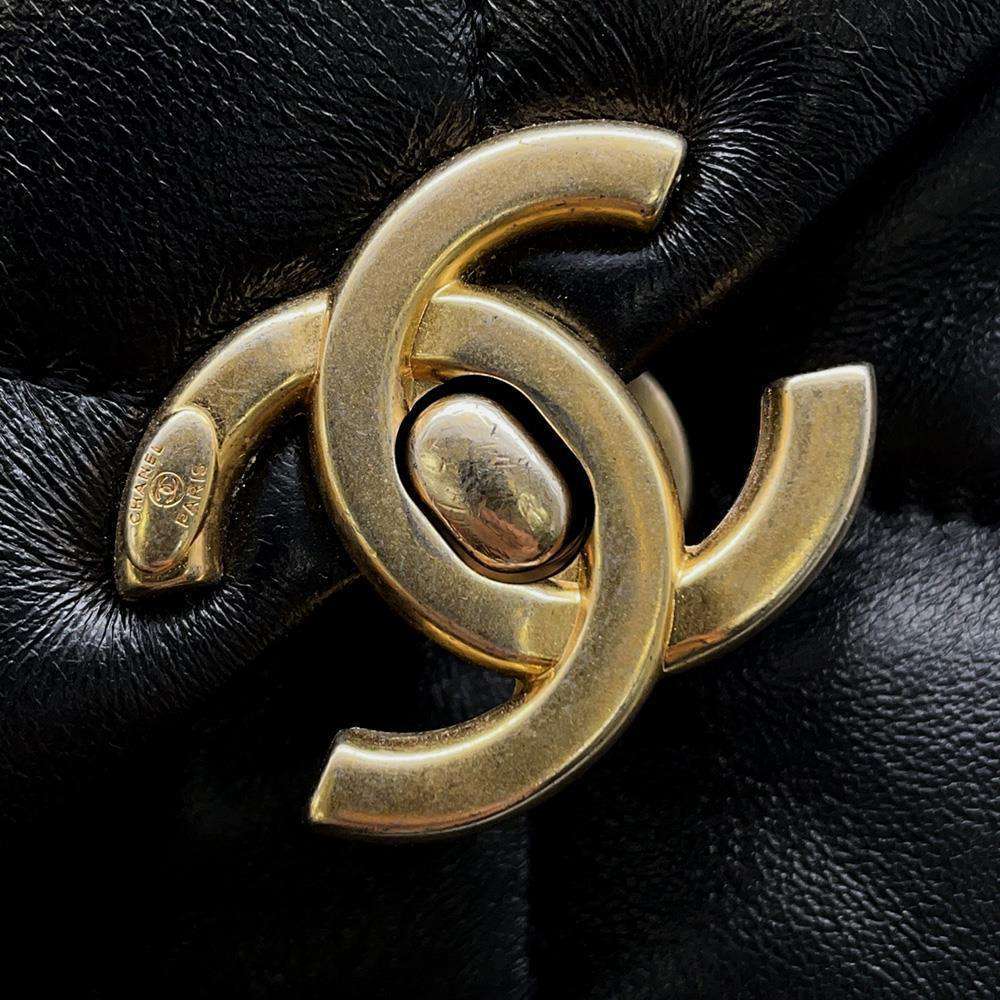 CHANEL Flap Bag BlackAS3205 Lambskin Size Mini