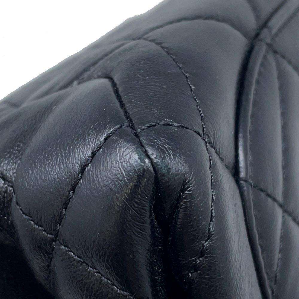 CHANEL Matelasse ChainShoulder Bag BlackAS3365 Lambskin