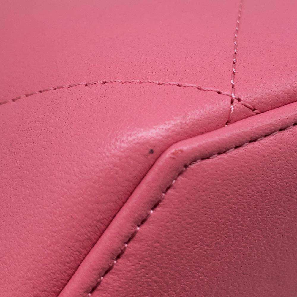 CHANEL Matelasse Vendome Vanity Pink Lambskin Size Small