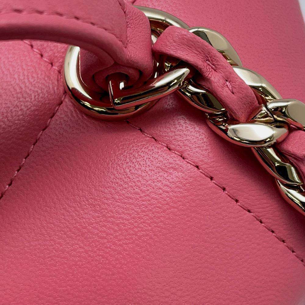 CHANEL Matelasse Vendome Vanity Pink Lambskin Size Small