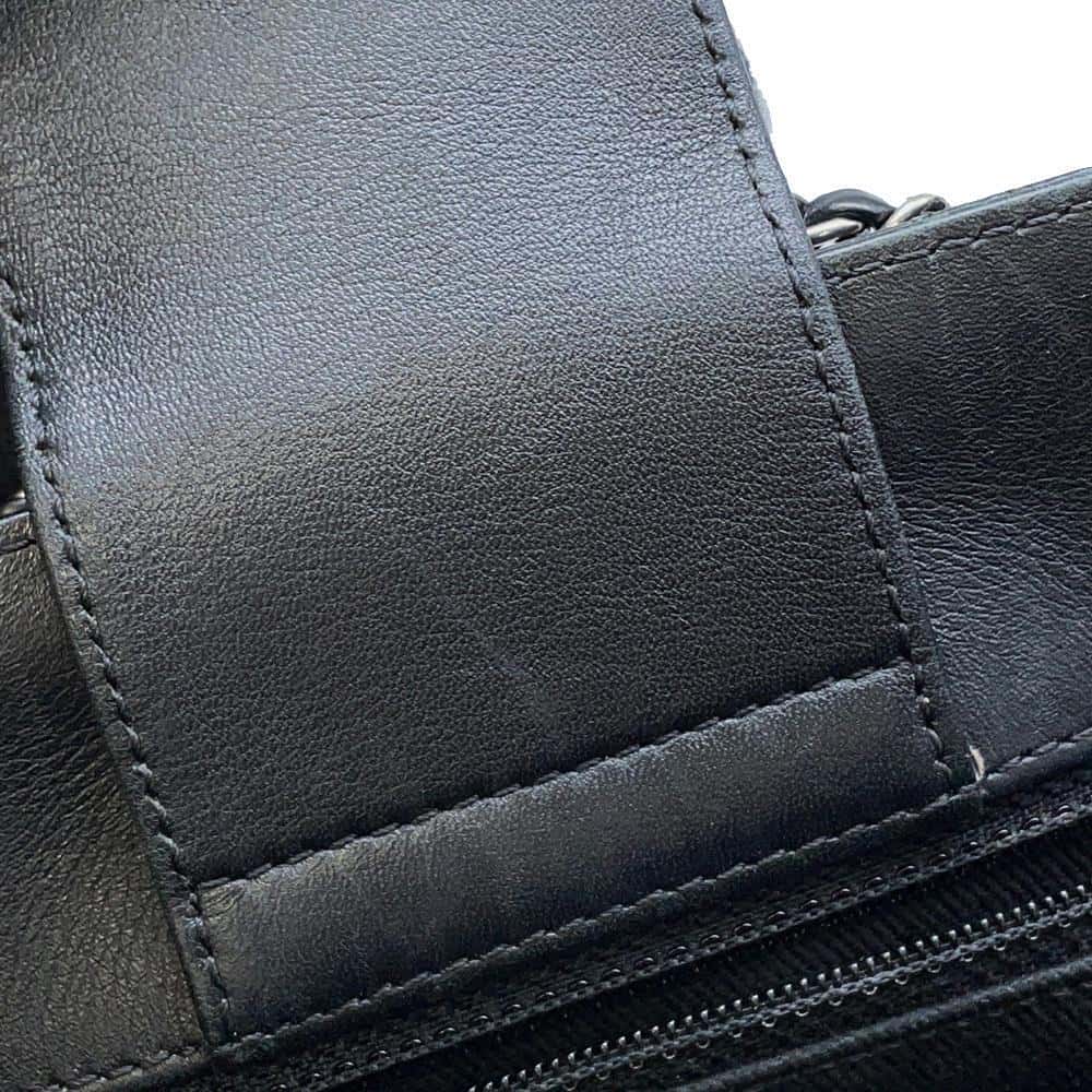 CHANEL CC Bucket 2wayBag Black Caviar Leather