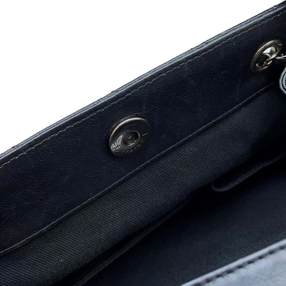 CHANEL CC Bucket 2wayBag Black Caviar Leather