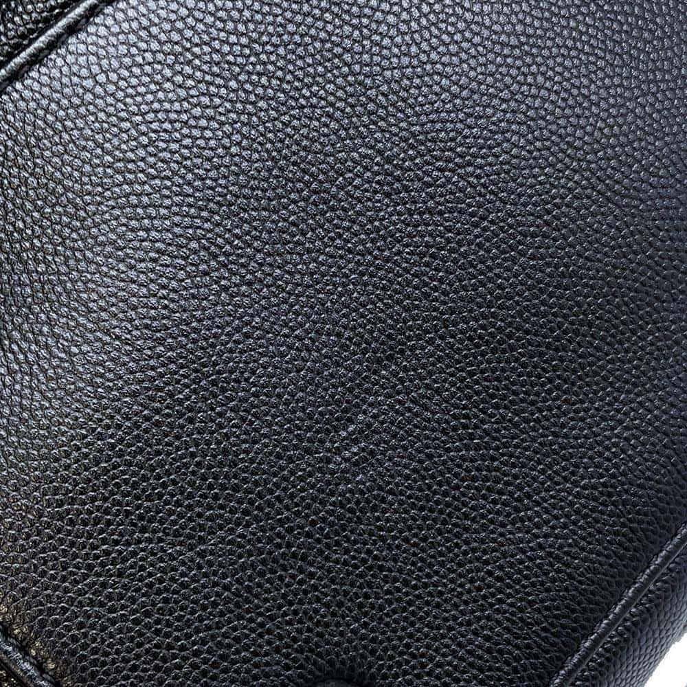 CHANEL CC Bucket 2wayBag Black Caviar Leather