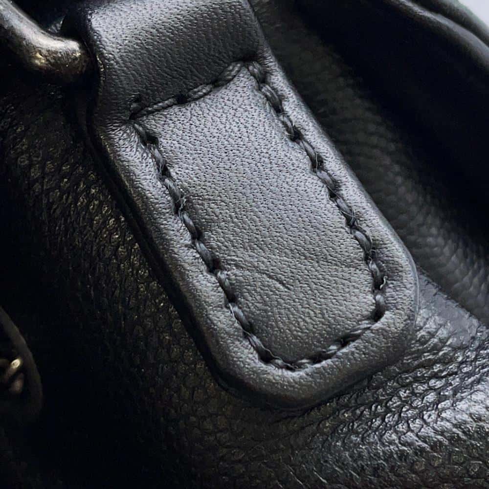 CHANEL CC Bucket 2wayBag Black Caviar Leather