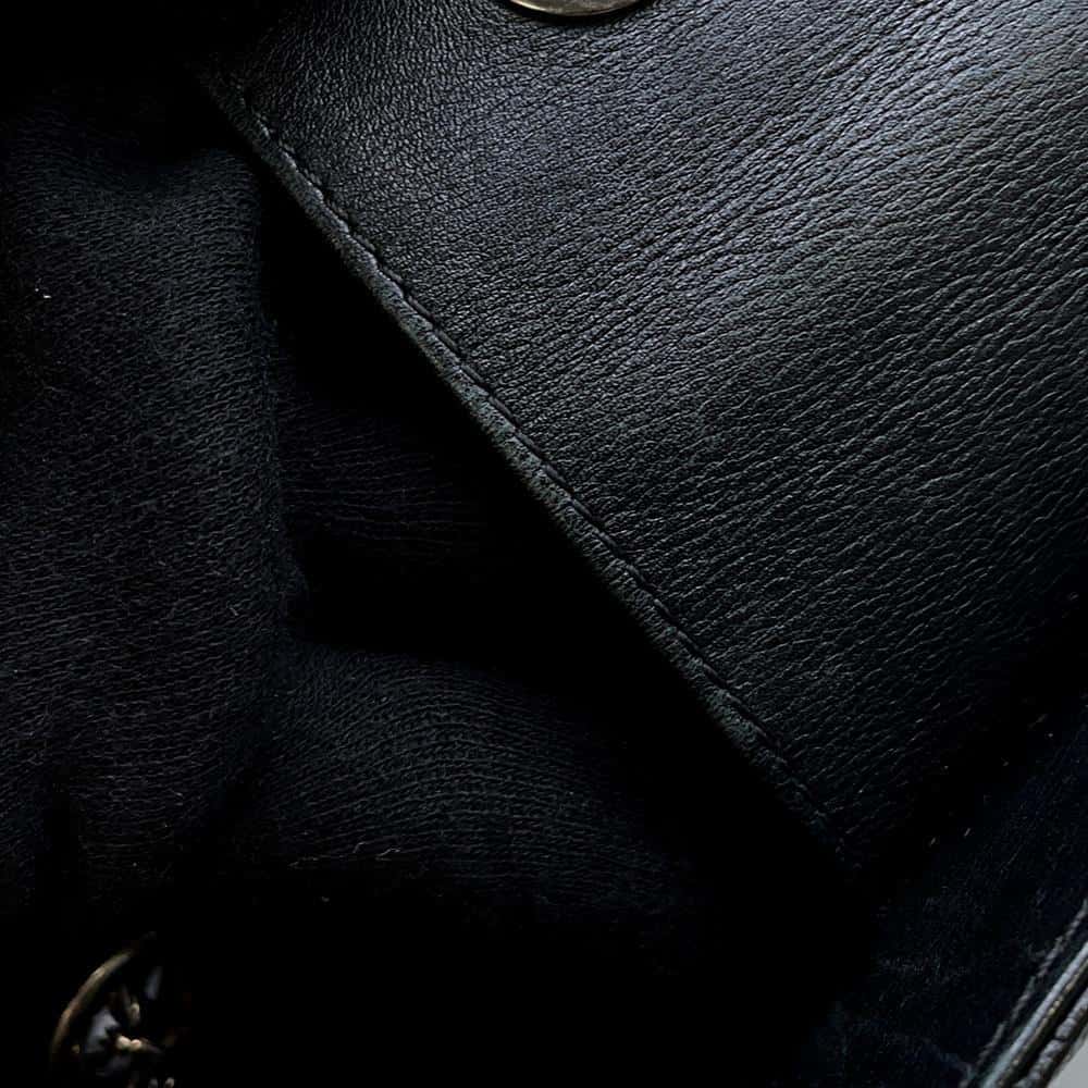 CHANEL CC Bucket 2wayBag Black Caviar Leather