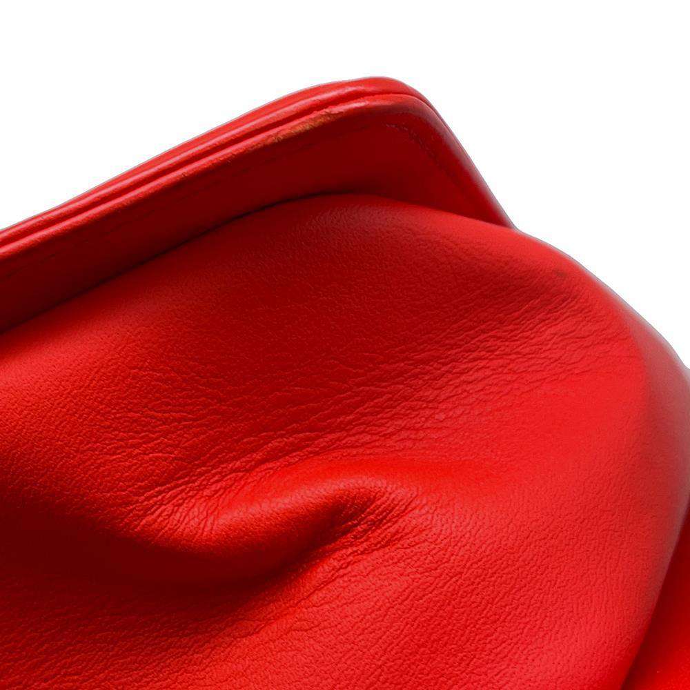 CHANEL Chevron Boy Chanel ChainShoulder CarnelianA67086 Lambskin