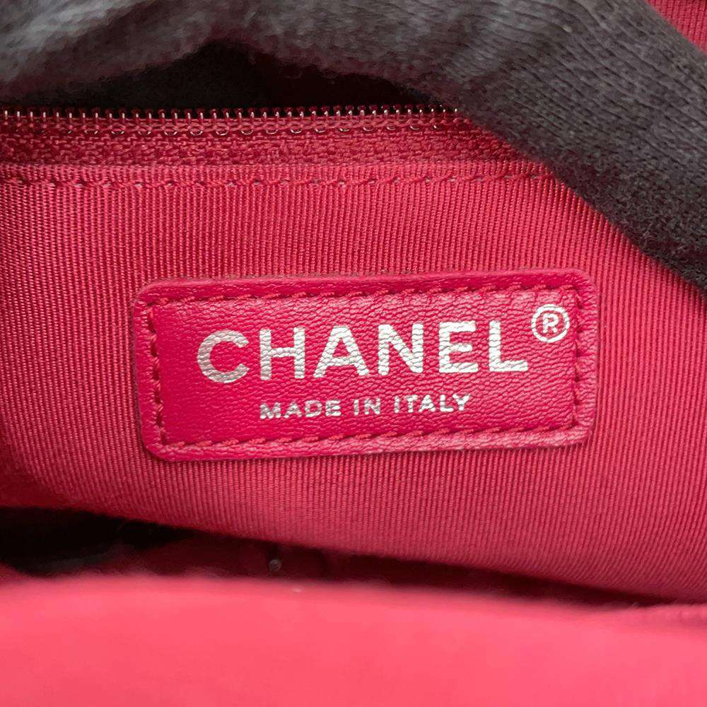 CHANEL Gabriel de Hobo White/BlackA93824 Calf Leather Size Large