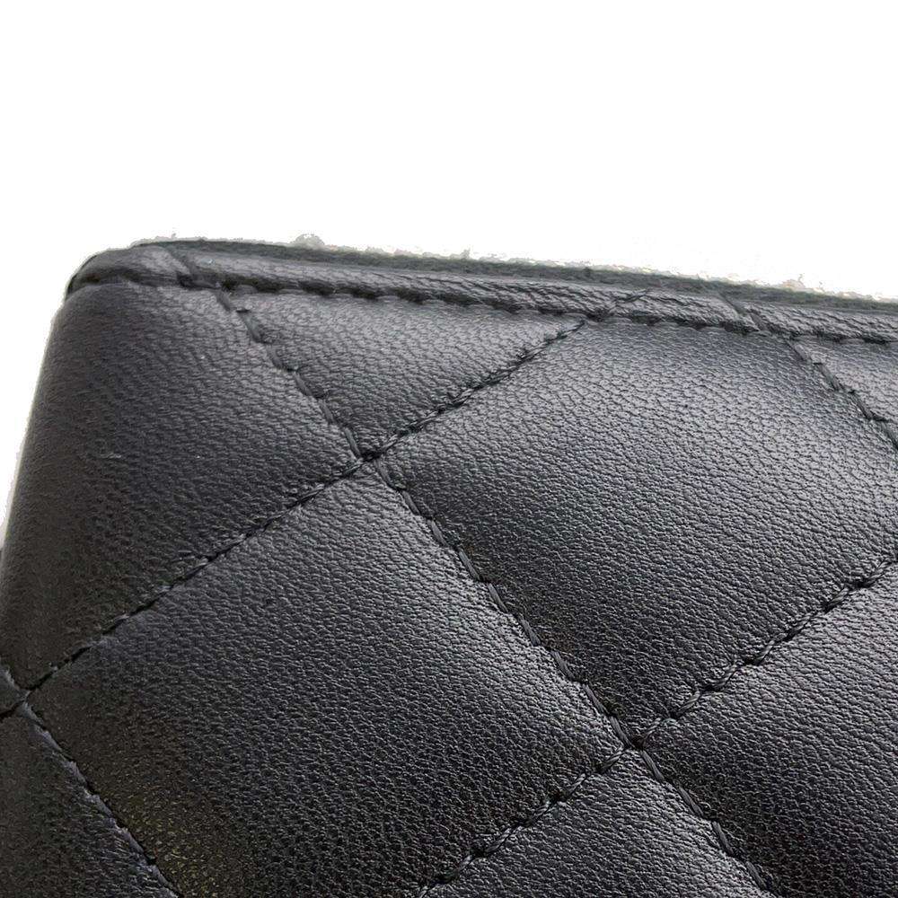 CHANEL CC Logo Star Coin Purse BlackAP3728 Lambskin