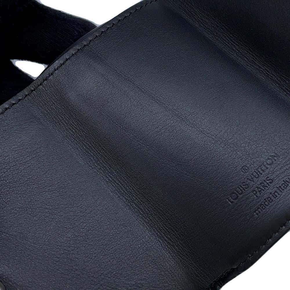 LOUIS VUITTON Discovery Compact Wallet Noir M67630 Monogram Eclipse