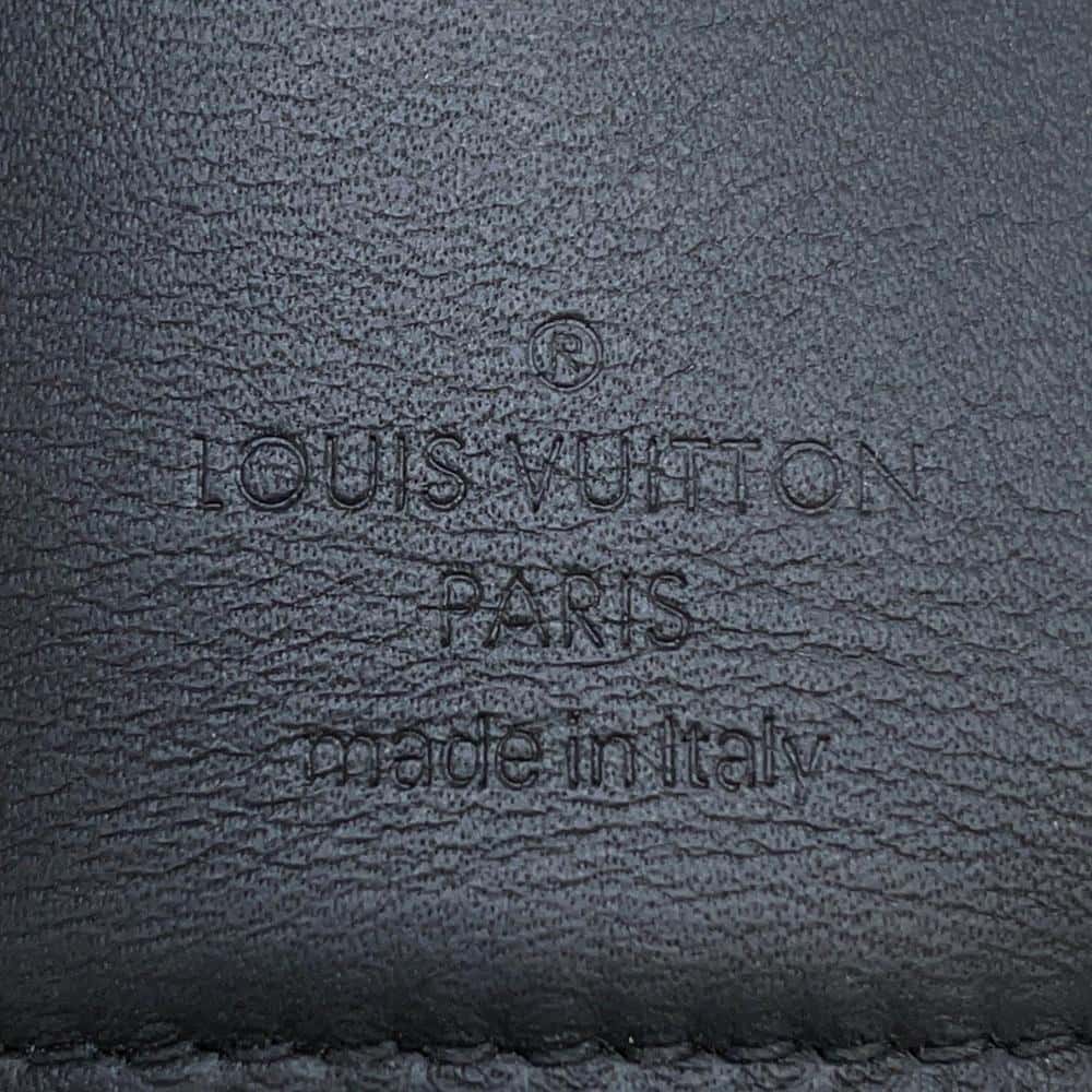 LOUIS VUITTON Discovery Compact Wallet Noir M67630 Monogram Eclipse