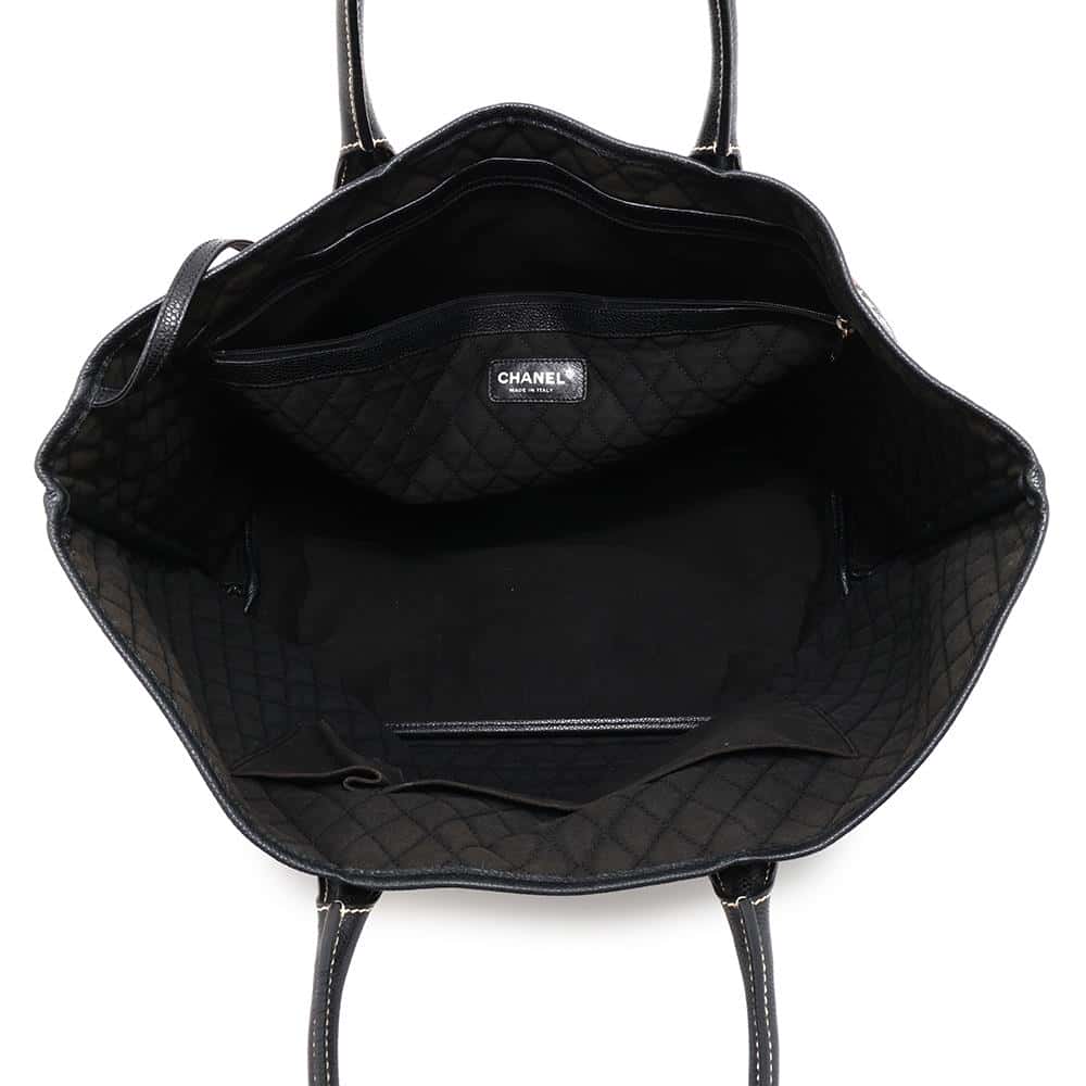 CHANEL Coco's Travel Tote BlackA36181 PVC Leather