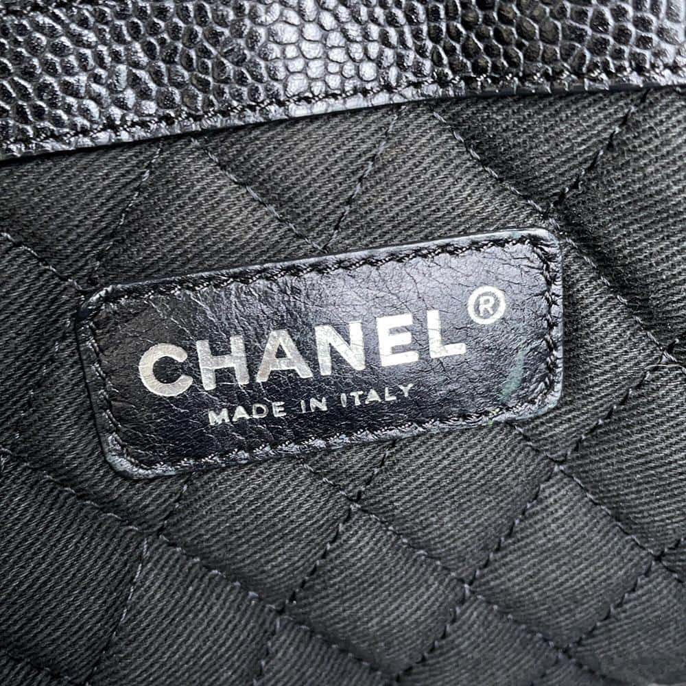CHANEL Coco's Travel Tote BlackA36181 PVC Leather