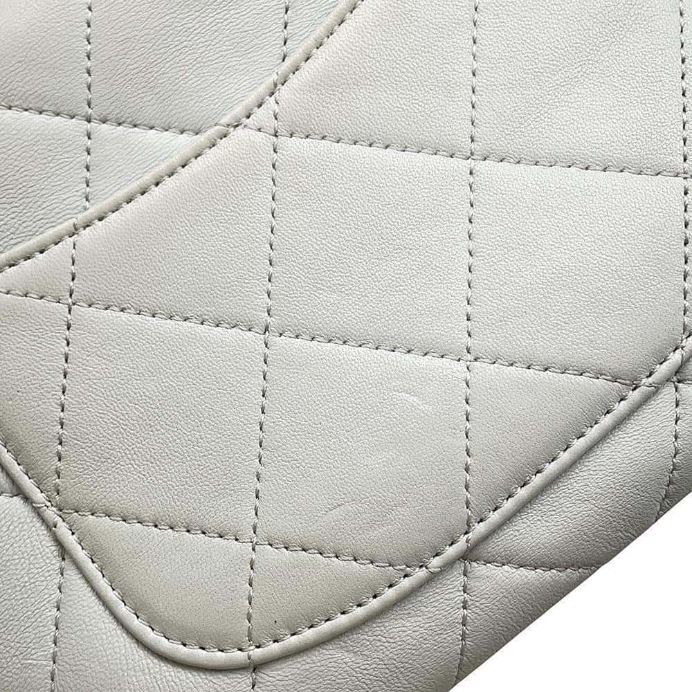 CHANEL Matelasse ChainShoulder Bag GrayAS3367 Lambskin