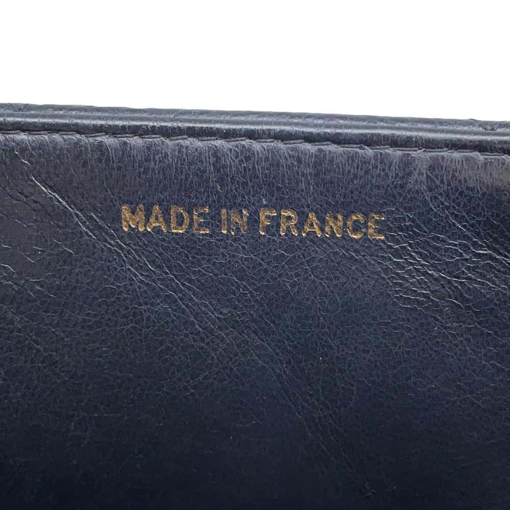 CHANEL Matelasse business bag Black Caviar Leather