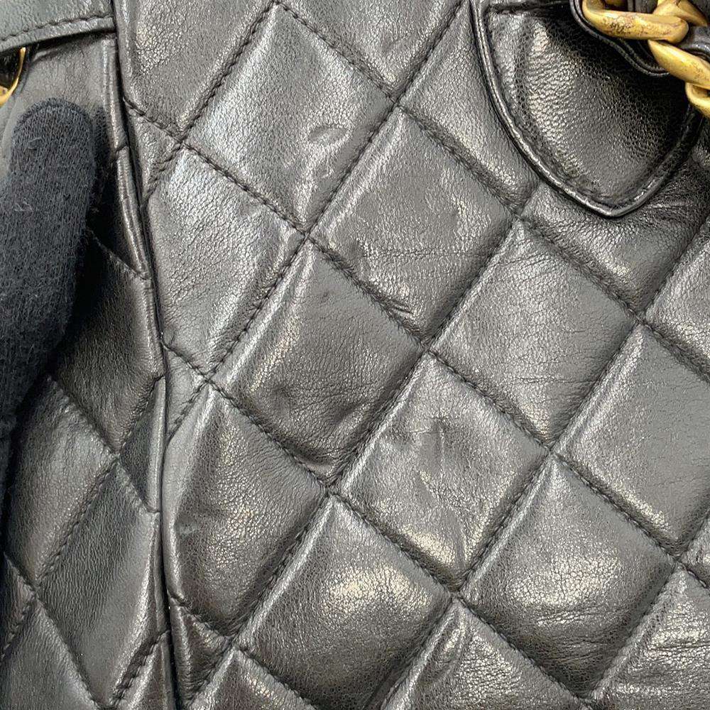 CHANEL Matelasse Backpack BlackA10177 Lambskin