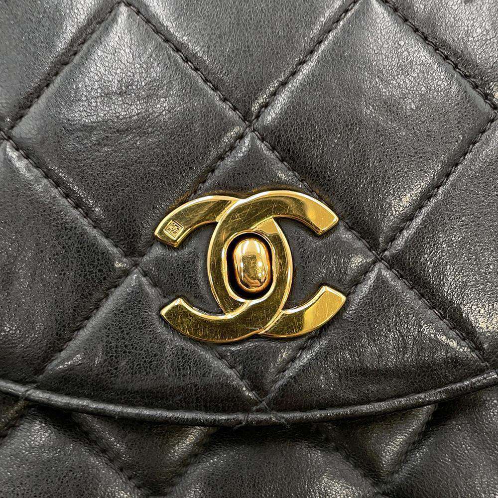 CHANEL Matelasse Backpack BlackA10177 Lambskin
