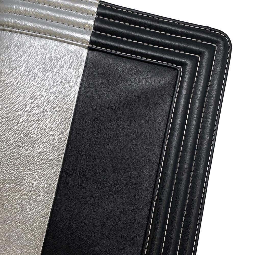 CHANEL Boy Chanel ChainShoulder Bag Black/Silver Leather