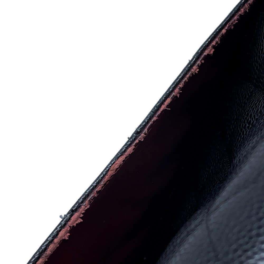 CHANEL Matelasse Double Flap ChainShoulder BlackA58600 Caviar Leather Size 30