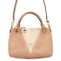 LOUIS VUITTON V Tote BeigeRose/Cream M44455 Monogram Empreinte Leather Size BB