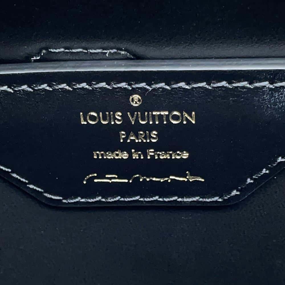 LOUIS VUITTON Arty Capucines Collection Peter Marino Noir M21414 Taurillon Size MM