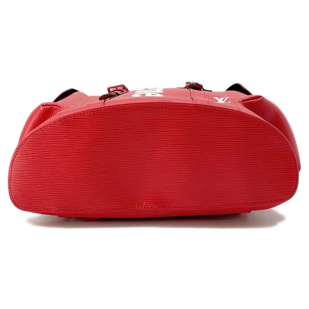 LOUIS VUITTON Christopher Red/Noir M53414 Epi Leather Supreme Size PM
