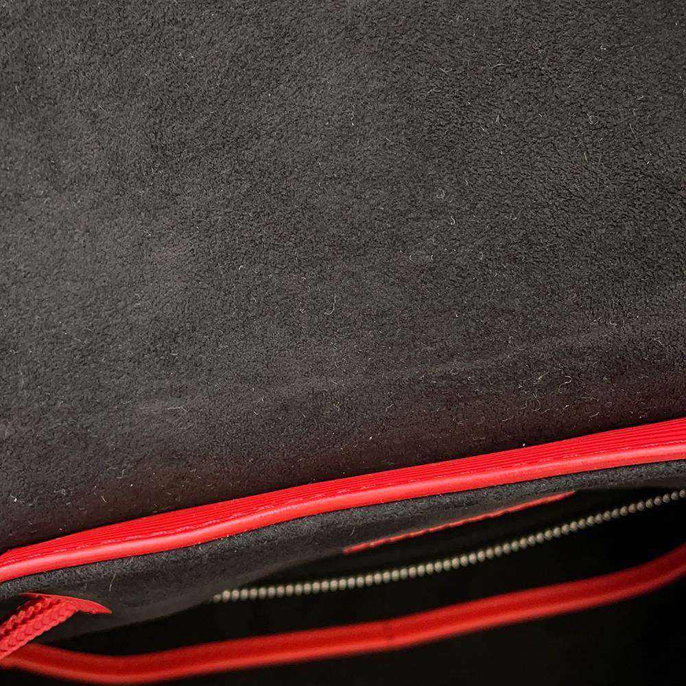 LOUIS VUITTON Christopher Red/Noir M53414 Epi Leather Supreme Size PM