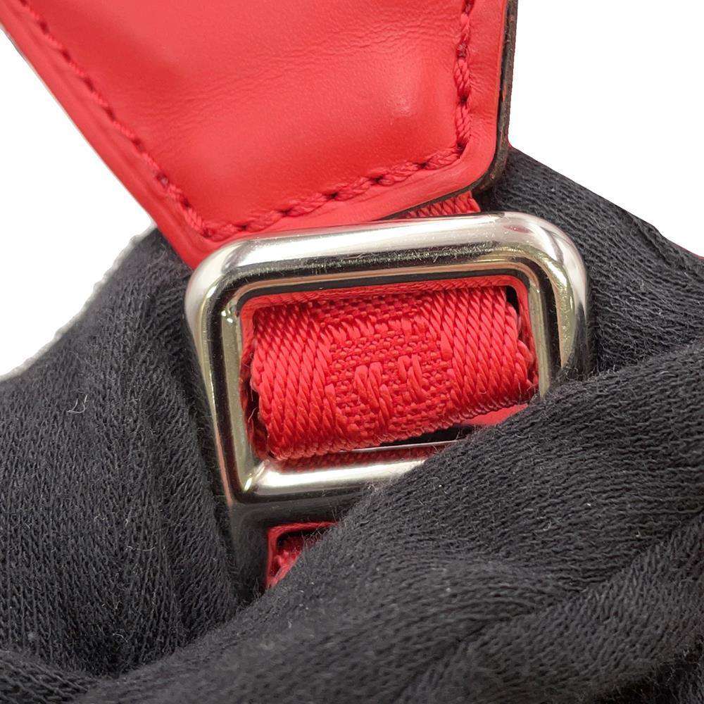 LOUIS VUITTON Christopher Red/Noir M53414 Epi Leather Supreme Size PM