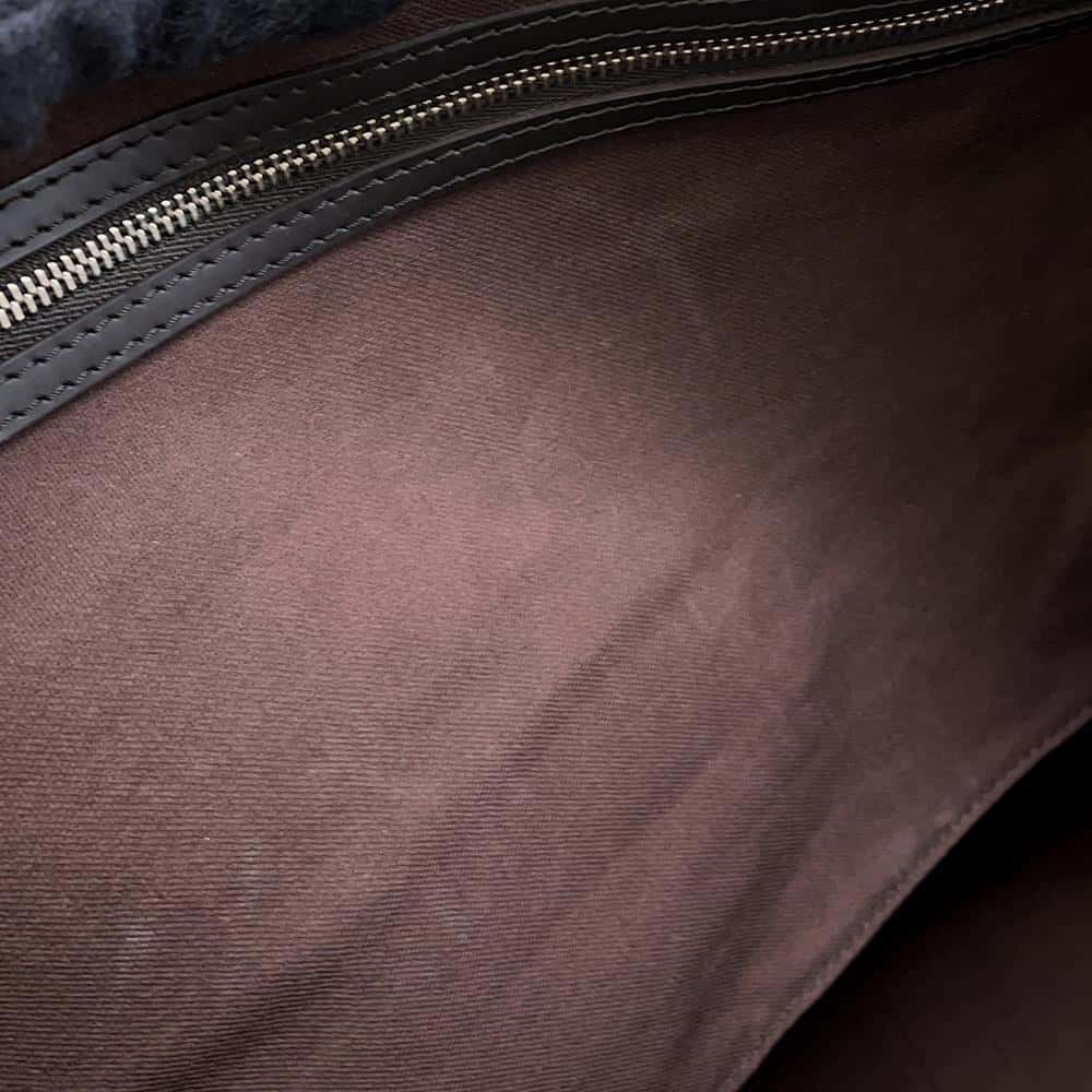 LOUIS VUITTON Keepall Bandouliere Brown N42700 Damier Ebene Canvas The Chapman Brothers Size 45
