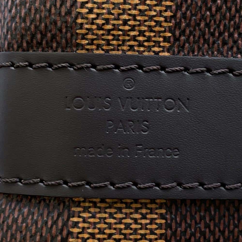 LOUIS VUITTON Keepall Bandouliere Brown N42700 Damier Ebene Canvas The Chapman Brothers Size 45