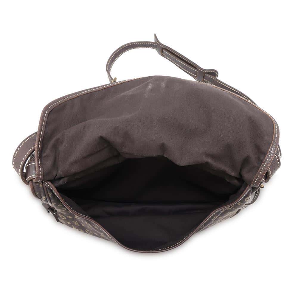 LOUIS VUITTON Saumur Ebene M95227 Monogram Mini Run Size 30