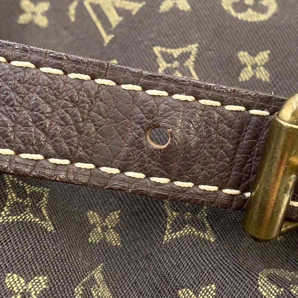 LOUIS VUITTON Saumur Ebene M95227 Monogram Mini Run Size 30
