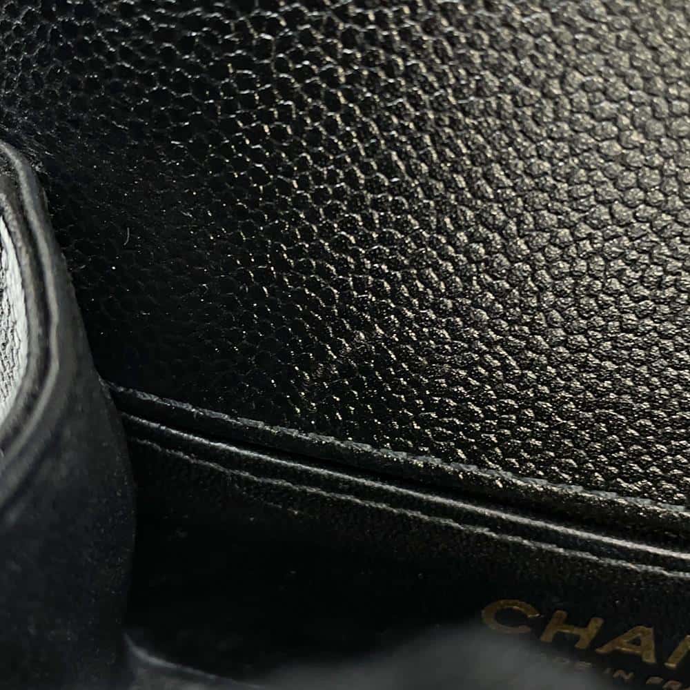 CHANEL Boy Chanel ChainShoulder Bag BlackA67364 Caviar Leather Size Mini