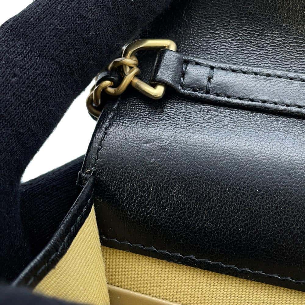 CHANEL Matelasse Chain wallet BlackAP3199 Lambskin