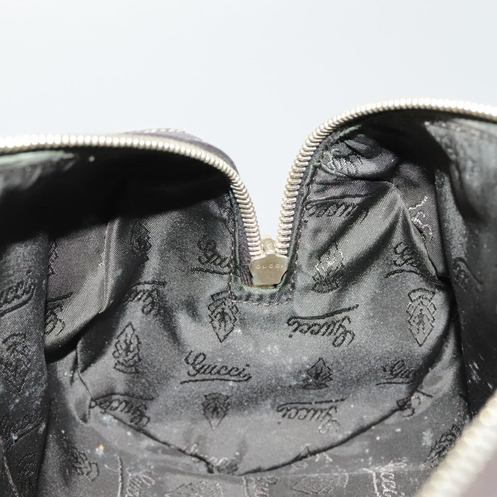 GUCCI GG Crystal Hand Bag Beige Gold 181485 99661