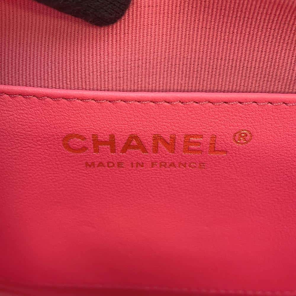 CHANEL Heart Shape ChainShoulder Bag PinkAS3191 Lambskin