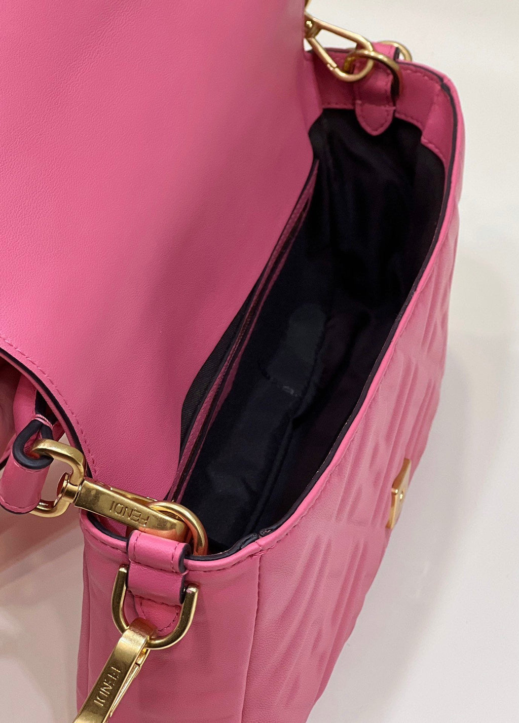 FI Baguette Pink For Women, WomenÃ¢â‚¬â„¢s Handbags, Shoulder And Crossbody Bags 10.6in/27cm FF 8BR600
