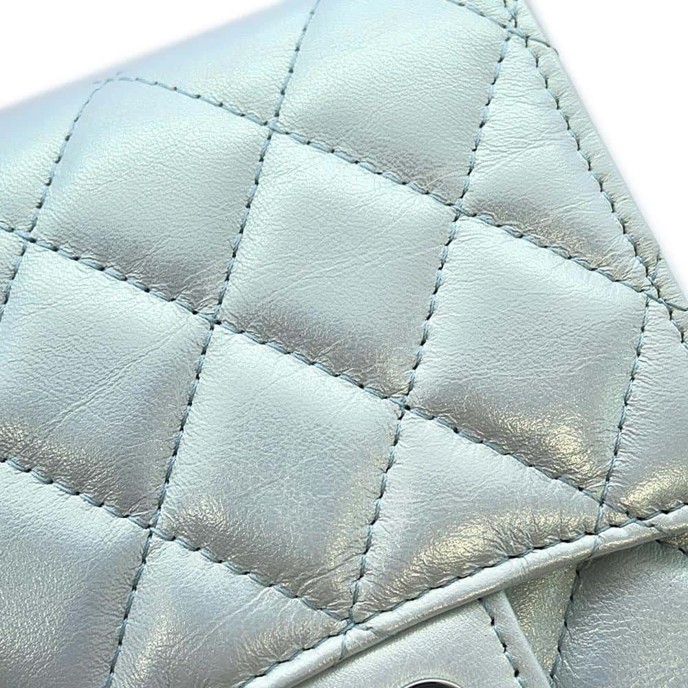 CHANEL Matelasse ChainClutch Light BlueAP2164 Lambskin