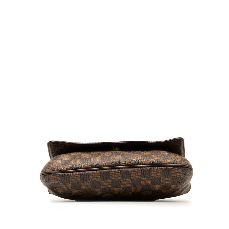 Louis Vuitton Damier Musette Tango Short  Shoulder Bag N51255 Brown PVC Leather  Louis Vuitton