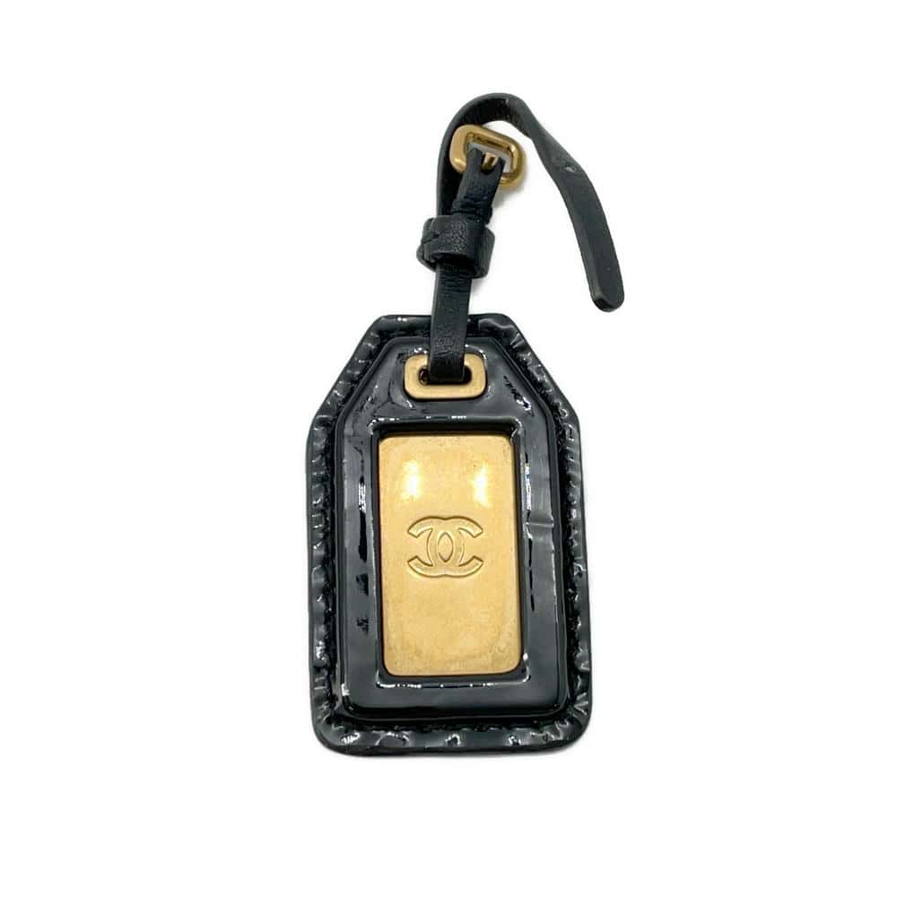 CHANEL Handle ChainShoulder Bag BlackAS3652 Jersy Patent Leather
