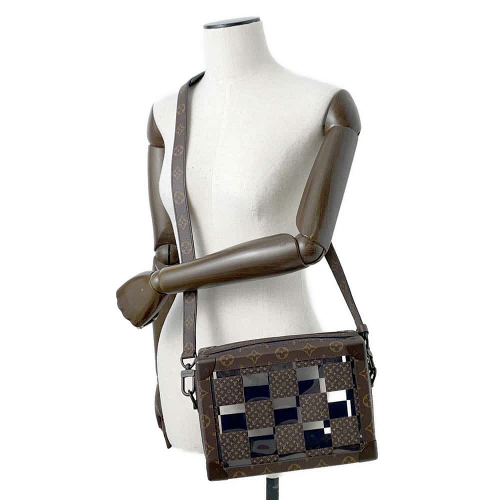 LOUIS VUITTON Slim/Soft Trunk Brown M20871 Monogram