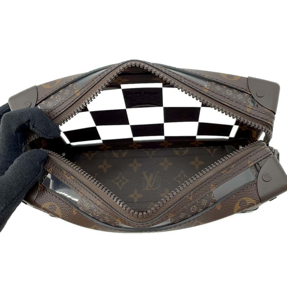 LOUIS VUITTON Slim/Soft Trunk Brown M20871 Monogram