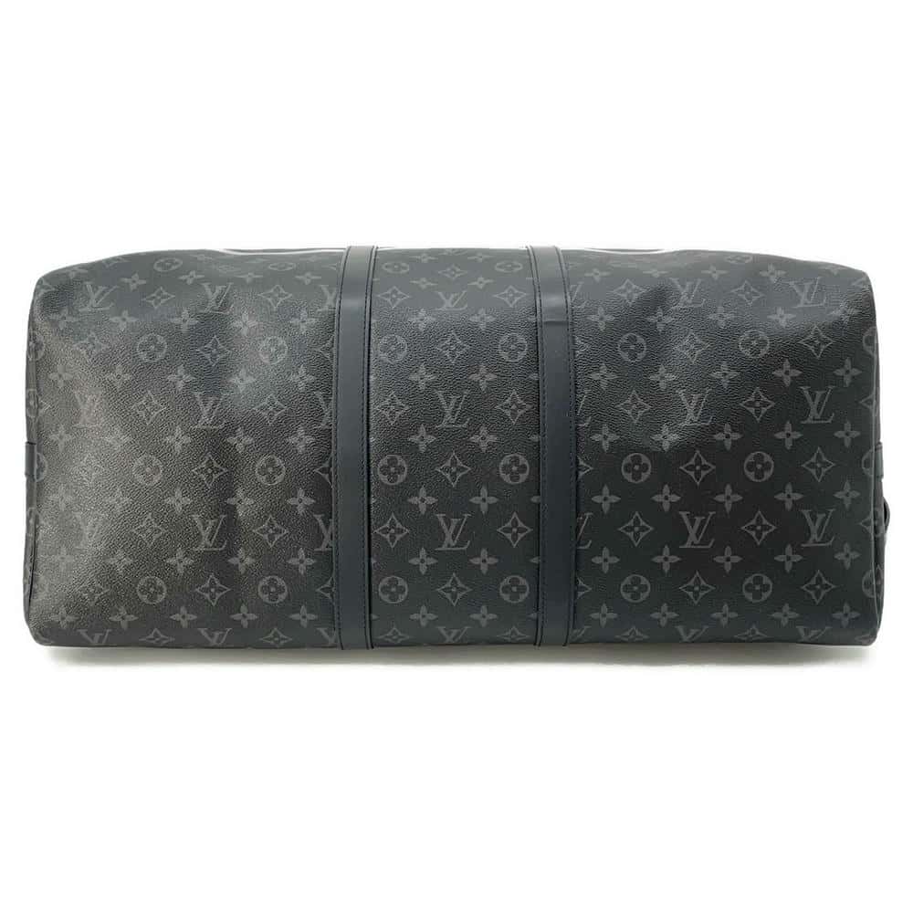 LOUIS VUITTON Fragment Collaboration Keepall Bandouliere Noir M43413 Monogram Eclipse Size 45