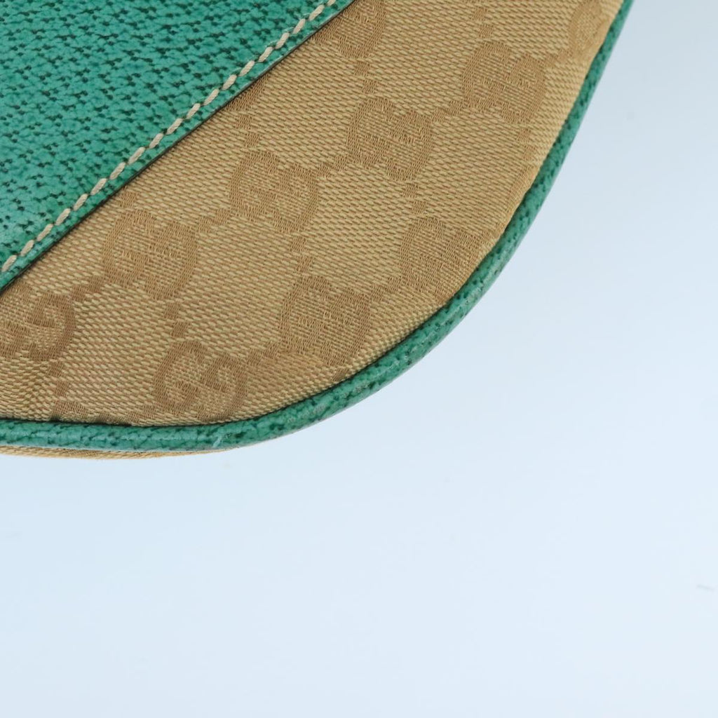 GUCCI GG Canvas Shoulder Bag Beige 124358 99867